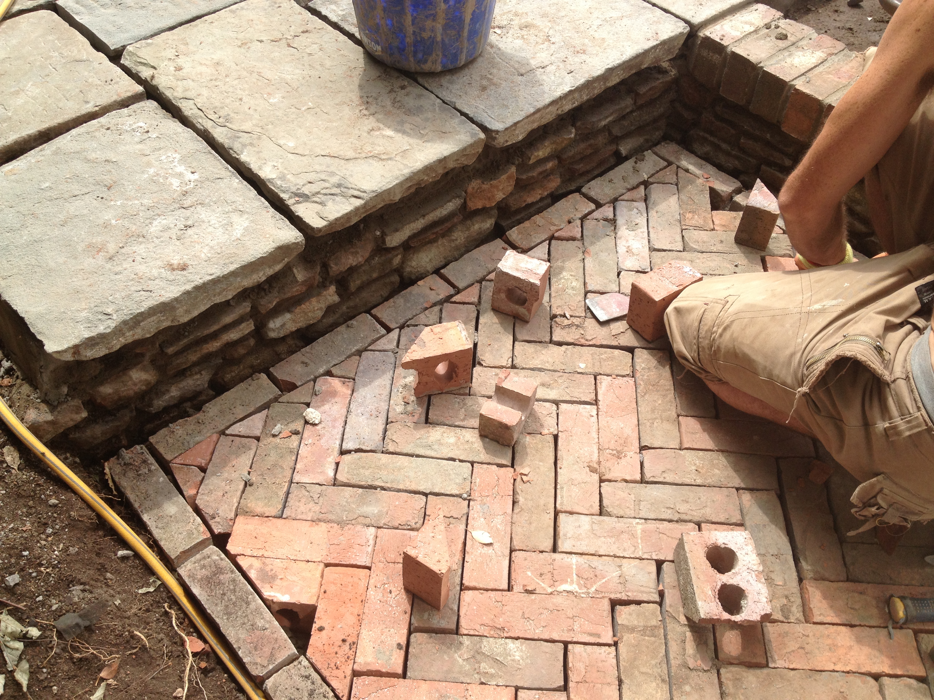 Reclaimed Brick Paving
